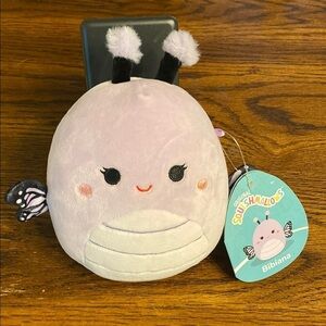Squishmallows Bibiana Purple and White Butterfly